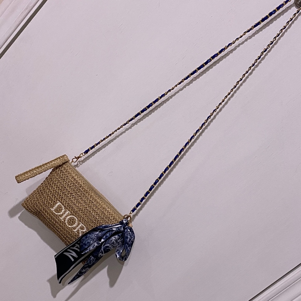 Dior Raffia Pouch - Picture 13 of 13